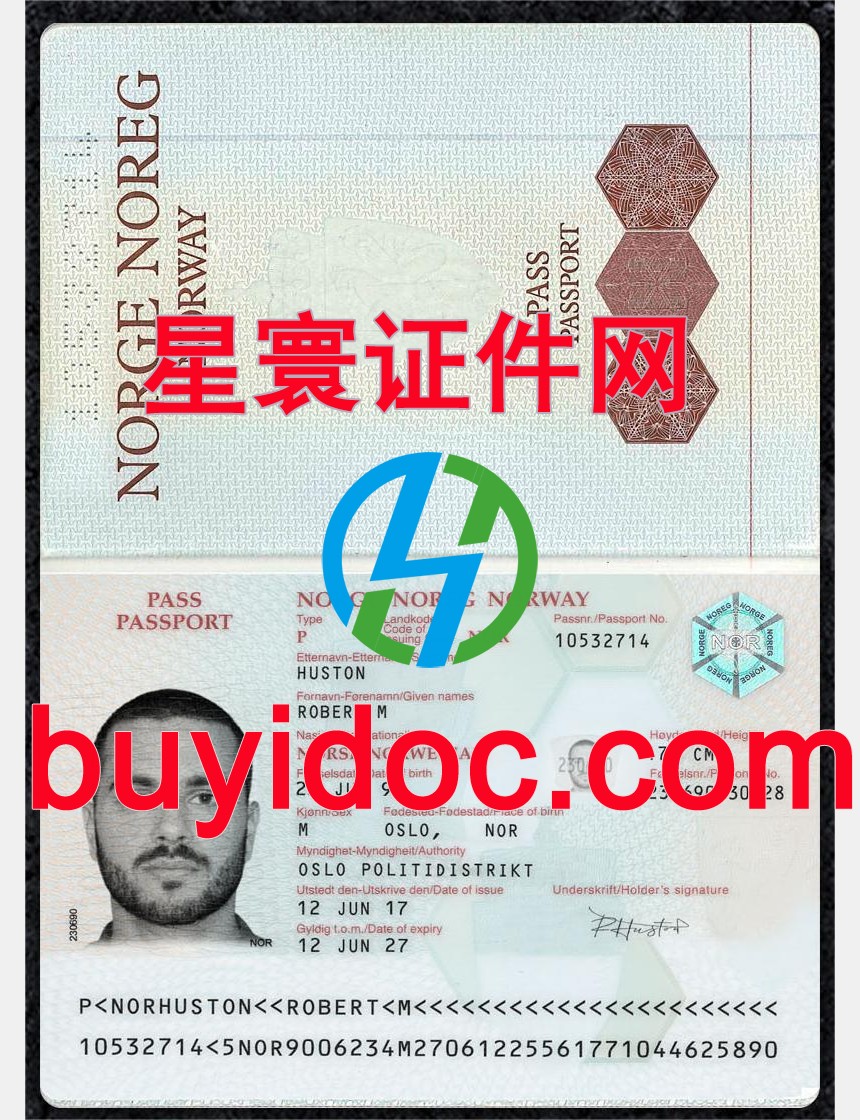 定制挪威护照