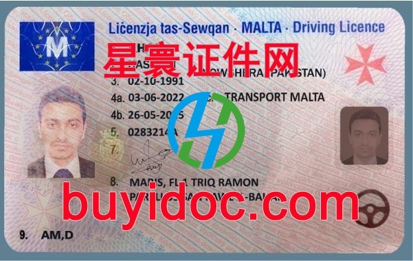 定制马耳他驾驶证
